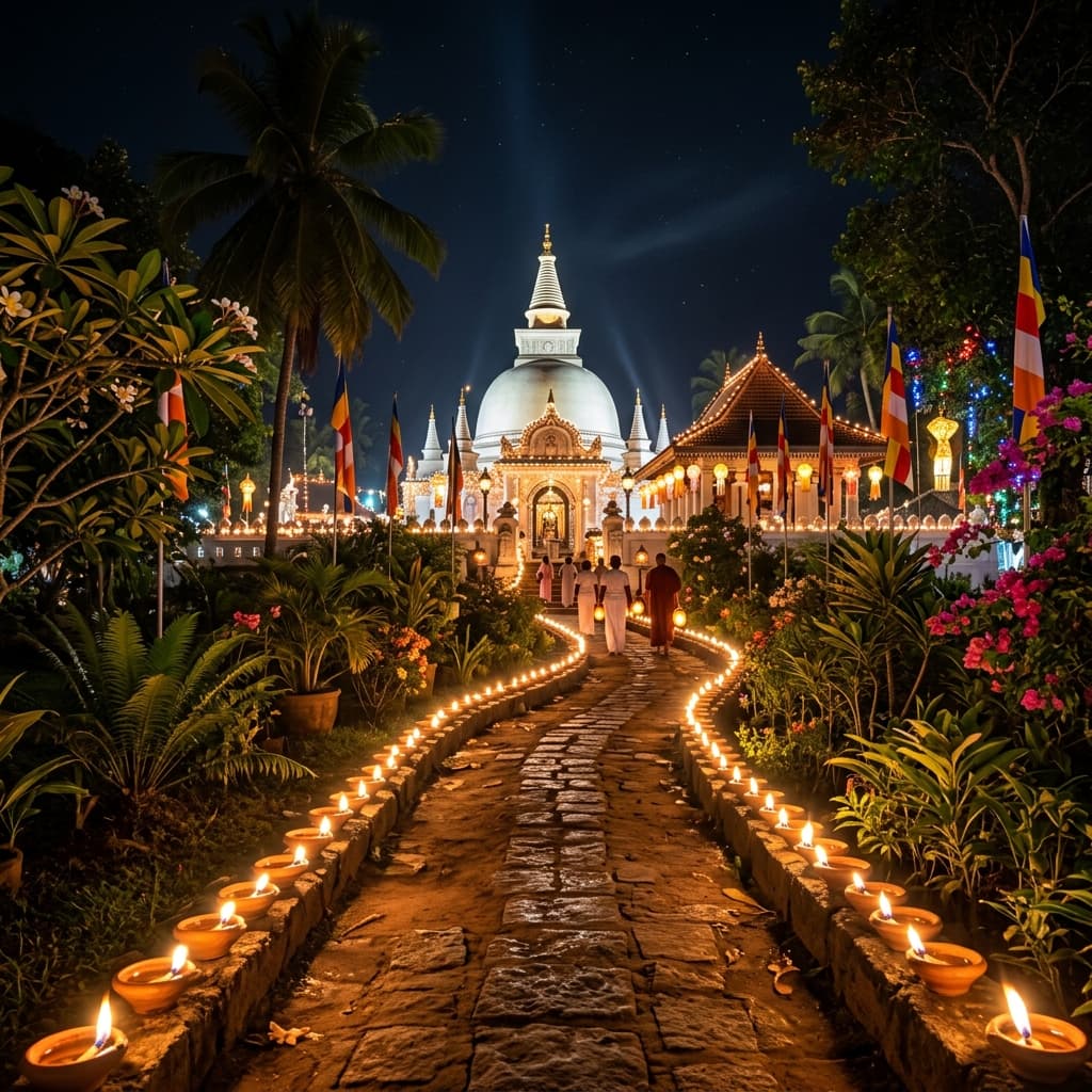 Oil Lamps Path